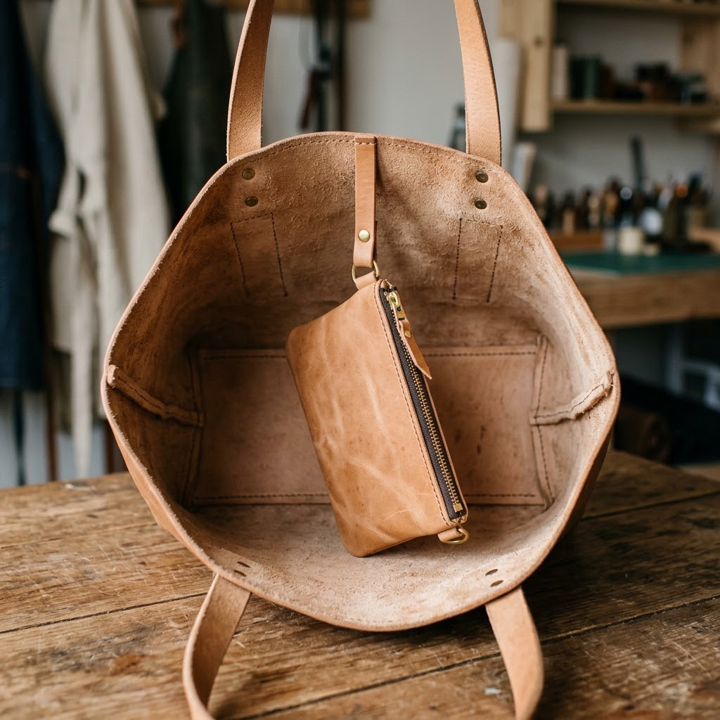 Dingxinq structured tote